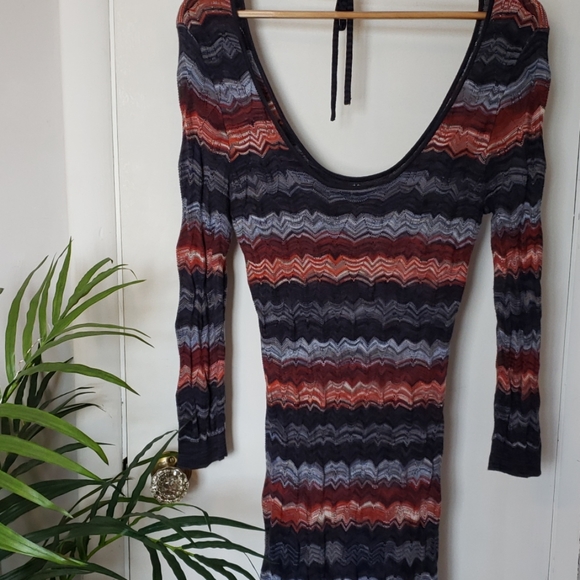Guess BodyCon Knit Sweater Dress LSleeve - Picture 1 of 6